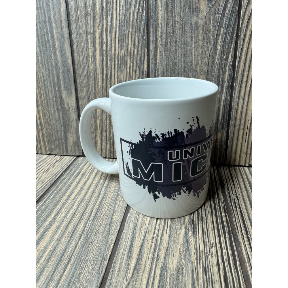 University Of Michigan Ceramic Coffee Mug 11 Oz White & Multicolor